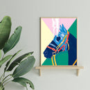 DIY Diamond Embroidery Cartoon Horse Diamond Painting Mosaic Drawing Handicraft