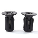 2x Burnt Blue Aluminum Bicycle Handlebar End Caps Plugs for Mountain Road B
