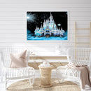 Snow Castle 5D Diamond Painting Rhinestone Full Round Drill for Room Decora