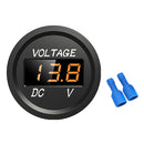 D1 Car Motorcycle DC 12-24V Digital Panel Voltmeter Voltage Meter (Orange) Newly