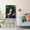 40x50cm Frameless Peacock Woman DIY Oil Paint By Numbers Picture Home Decor