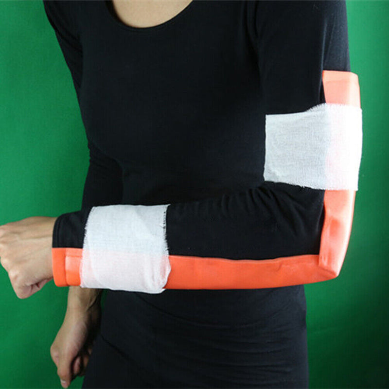 Washable Polymer First Aid Splint Roll Emergency Fracture Fixed Bandage Brace