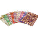 2X50pcs Organza Jewelry Candy Bags Mixed Color Mini Gift Pouch Wedding