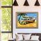 #A Bus by the Beach Diamond Painting Kits Full Square Drill Home Wall Art Decor