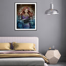 Diamond Painting 5D DIY Mermaid Full Round Drill Rhinestone Picture
