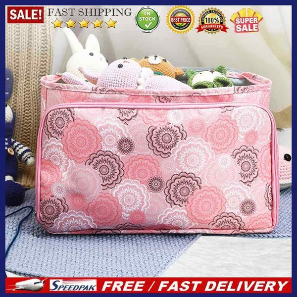 600D Oxford Cloth Yarn Storage Bag Weaving Tools Accessories Organizer Pouch