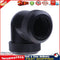 14mm OD G1/4 Inner Thread 90 Degree Water Cooling Tube Connector(Black) Newly