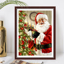 5D DIY Diamond Painting Santa Claus Kits Full Square Drill Wall Rhinestone Decor