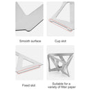 5pcs Stainless Steel Coffee Filter Cup Folding Portable Coffee Drip Dripper