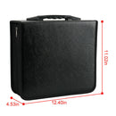 Portable 400 Disc CD DVD Storage Bag PU Leather Wallet Holder Case Box Organizer