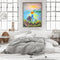 40x50cm Frameless Oil Paint By Numbers Bicycle Girl DIY Canvas Picture Kit
