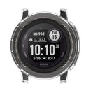 Clear Frame Watch Cover Case for Garmin Instinct 2S Bumper Shell (White) Newly