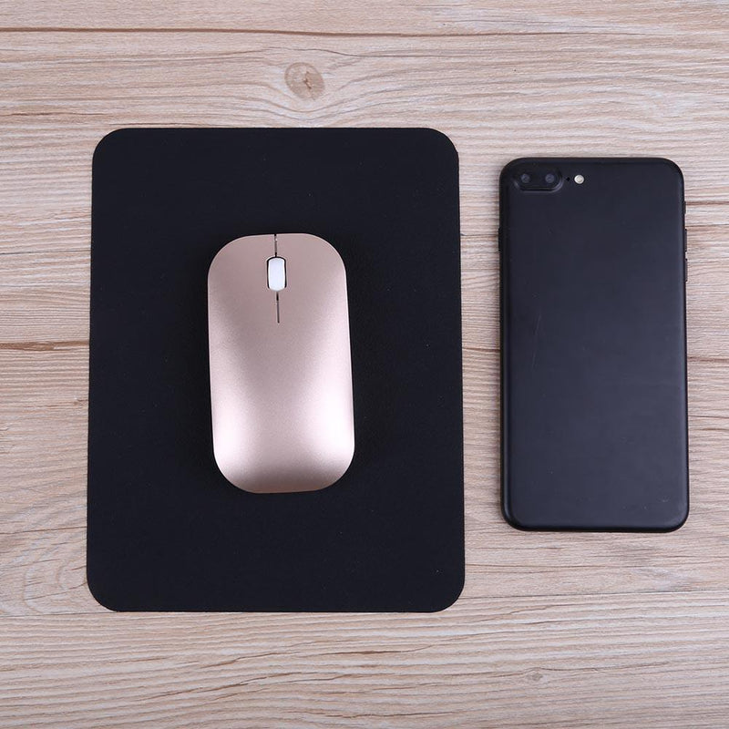 Silicone Anti-Slip Mouse Pad Waterproof Home Office Table Mat(Black) Newly