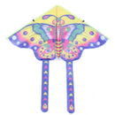 90x50cm Bright Cloth Colorful Butterfly Kite Outdoor Foldable Kites (D) Newly