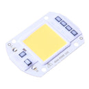 50W LEDs Floodlights COB Chip 220V Input Integrated IC Driver(White) Newly