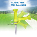2pcs 4 Claws Golf Tees Training Practice Indoor Outdoor Golf Ball Holder Teas
