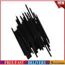 50pcs Disposable Eyeliner Eye Liner Liquid Wand Applicator Cosmetic Brush