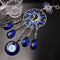 Crystals Dream Catcher Pendant Ornaments Blue Devil Eye Home Room Decor Newly