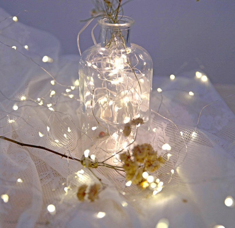 Year Christmas Fairy LED Decorative Light Outdoor String Lights Garland Lamp