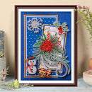 5D Flower Mosaic Diamond Painting Drawing Partial Special Shape Drill Craft Kit