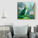 Full Round Drill 5D DIY Diamond Painting Frog Embroidery Cross Stitch Home