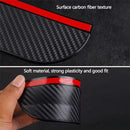 Car Weather Visor Rear View Mirror Rearview Mirror Rain Eyebrow Carbon Fiber