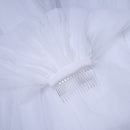 Double-layered Modeling Yarn Elegant Veil Short Tulle Wedding Accessories