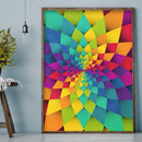 Diamond Painting DIY Colorful abstract Full Square Drill Rhinestone Picture