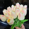 #A LED Tulip Night Lights Artificial Banquet Flowers Atmosphere Wedding Table La