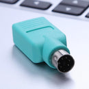 For PS2 to USB Female Adapter Converter Keyboard Mouse Mice Male