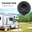 #A Pull Slam Flush for RV Marine Deck Locker Plastic Boat Accessories Marine