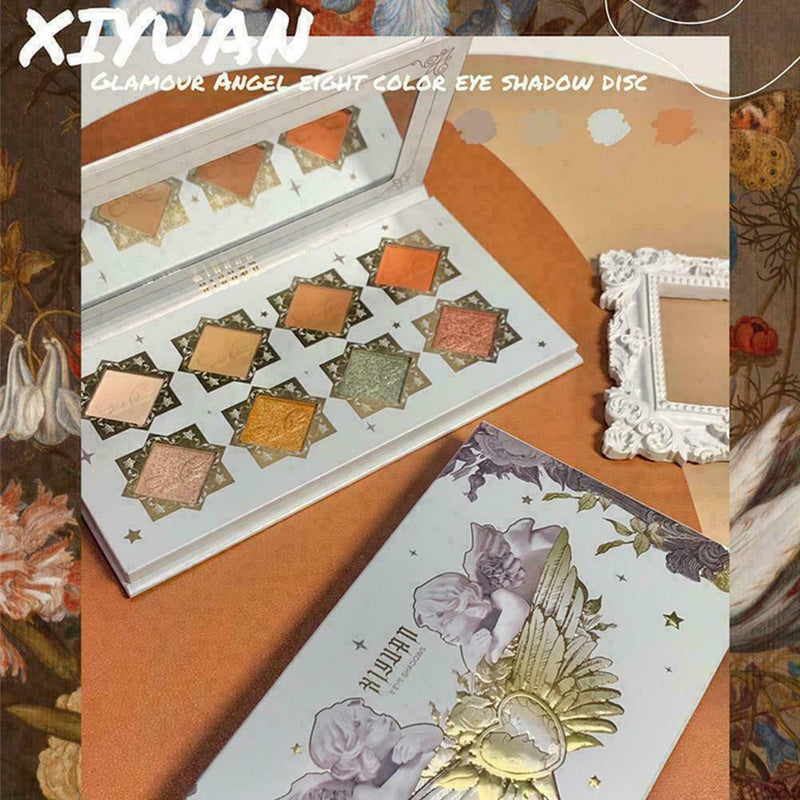 8 Pcs Charm Eyeshadows Glitter Palette Longs lasting Eye Shadows Neon D7Z1 I8T4