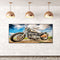Motorcycle Oil Paint By Numbers DIY Handpainted on Canvas Wall Picture Unfr