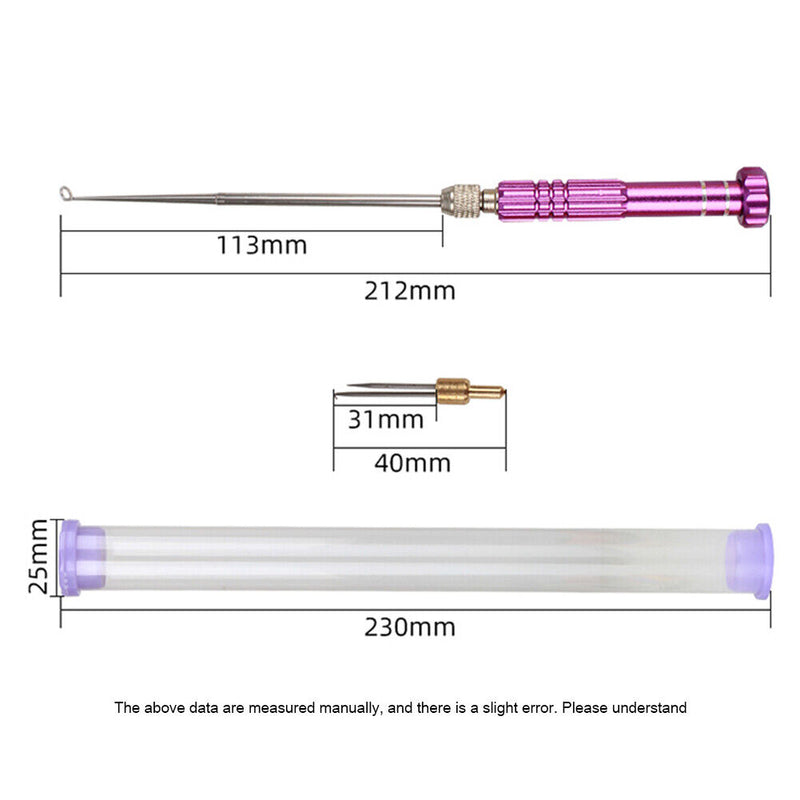 2 in 1 Fishing Line Knotter Tying Tools Fish Hooks Remover Extractor Knot Pic