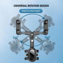 360° Rotatable And Retractable Car Phone Holder Multifunctional Rearview Mirror`