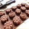 15Cavity Silicone Flower Rose Chocolate Cake Soap Mold Baking DIY Mould C0U9