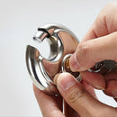 Anti-knock All copper core Home Outdoor Safety Padlock Pancake Padlock Locks