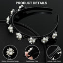 Twist Hairclips Rhinestone Hairstyle Double Bangs Double Layer Headbands