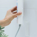 Wall-mounted Router Plug-in Line Board Self Adhesive Desktop Socket Holder Newly