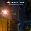 Solar wall lamp electric shock mosquito lamp outdoor waterproof white warm