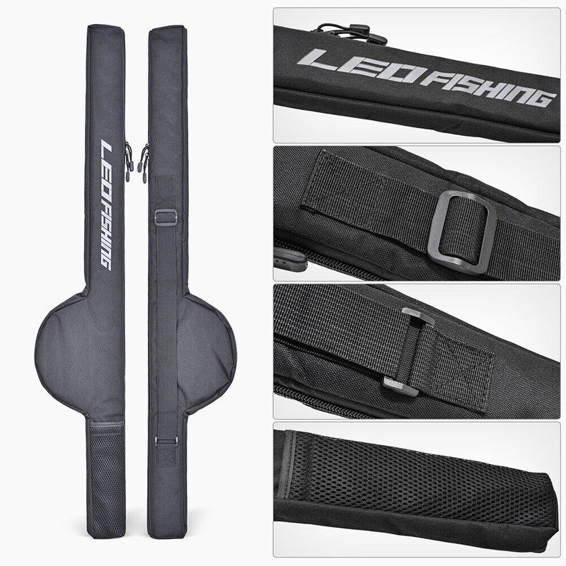 Adjustable Waterproof Fishing Rod Carrier Pole Holder Storage Bags (106cm) Newly