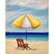 Beach Lounger Oil Paint By Numbers Kit DIY Acrylic Painting on Canvas Frameless