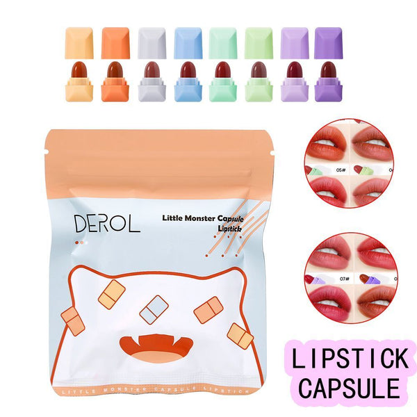 Waterproof Longlasting Pocket Mini Lipstick Capsule Matte Tint Lip Makeup Candy