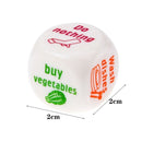 6-Sides Gift 20mm Lover Dice Board Game Accessories Dices Housework Distribute