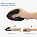 2.4GHz Wireless 3 Gears 1600 DPI Rechargeable LED Ergonomics Vertical Mouse