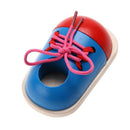 1pcs Funny Educational Wooden Toys Baby Kids Kids Lace Up Sc