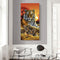 Tiger Mom and Kids Oil Paint By Numbers Kit DIY Home Decoration Gift Wall A