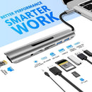 Audio PD Charging USB 3.0 4K HDMI Type-C Expander Gigabit Ethernet USB C Hub