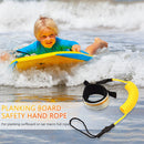 TPU Elastic Coiled Safety Surfing Hand Rope Stand Up Paddle Board Leash Strap