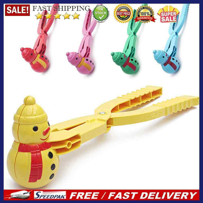 Winter Snowman Snowball Clip Kids Outdoor Toys Snow Ball Maker Sand Mold